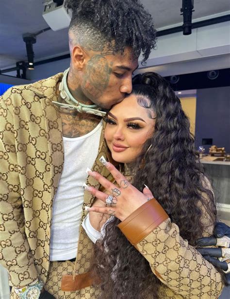 how old is blue face girlfriend|Blueface Proposes To Longtime Girlfriend Jaidyn。